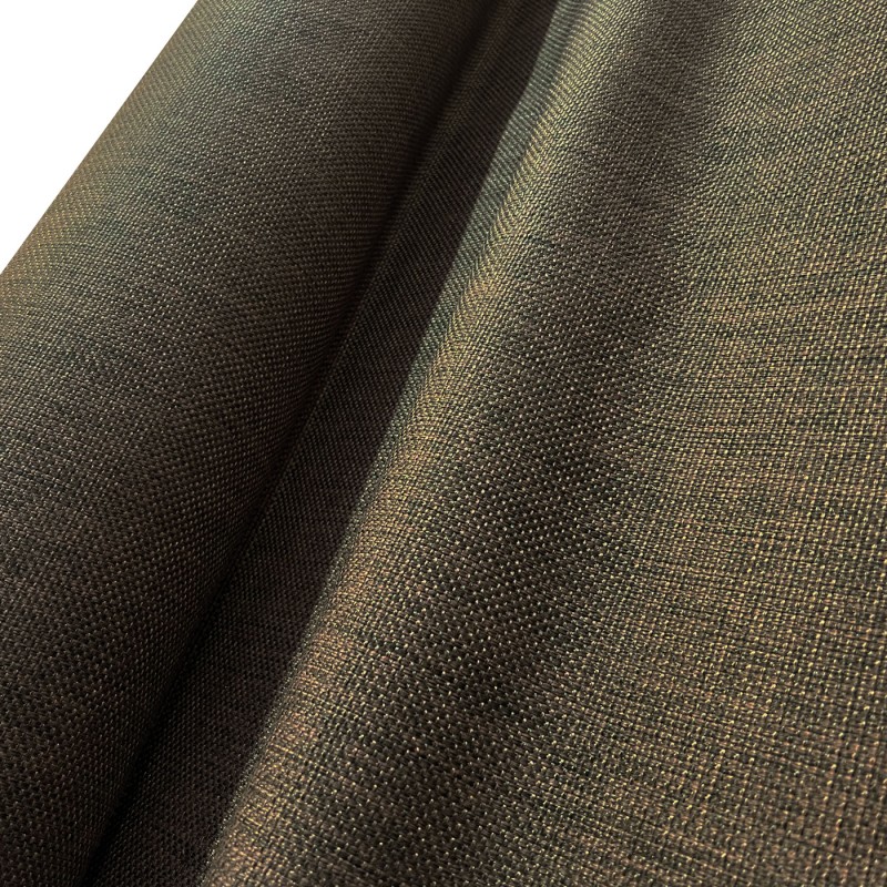 Clearance Polycotton Upholstery Walnut Weave3