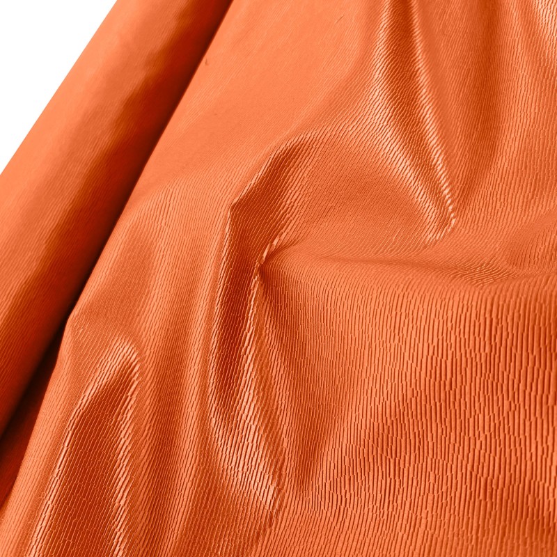 Polyester Curtain Fabric to Clear Burnt Orange3