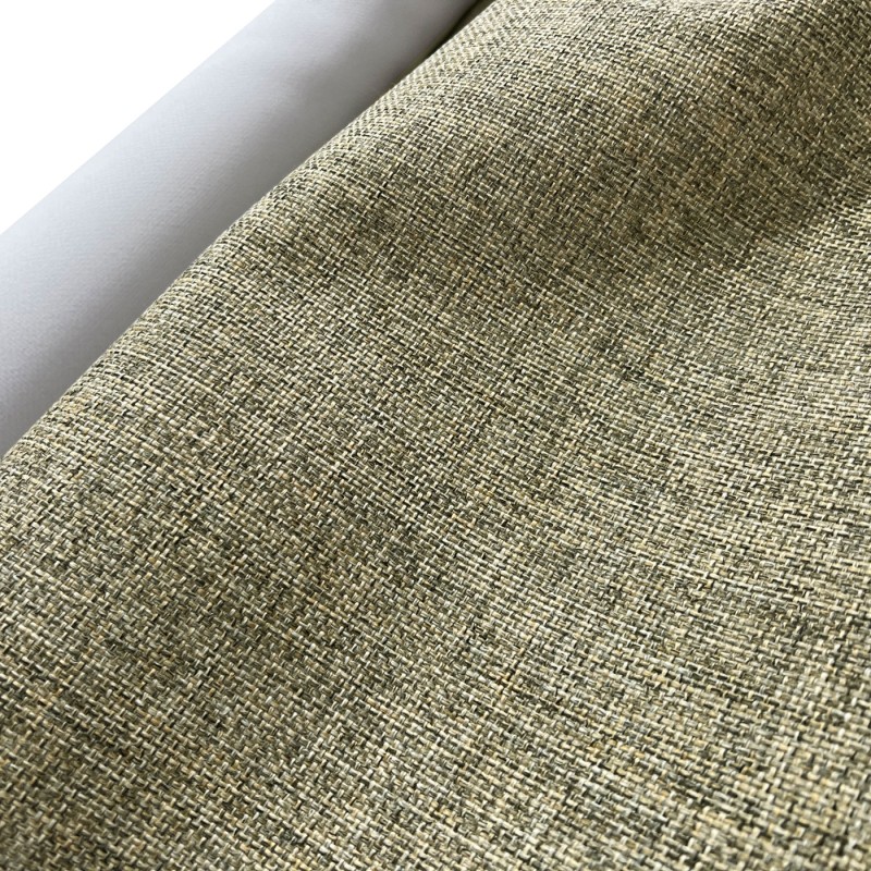 Clearance Polycotton Upholstery Basketweave Tawny 1