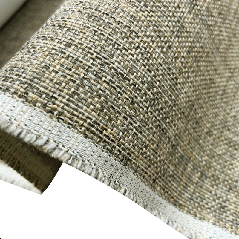 Clearance Polycotton Upholstery Basketweave Tawny 5