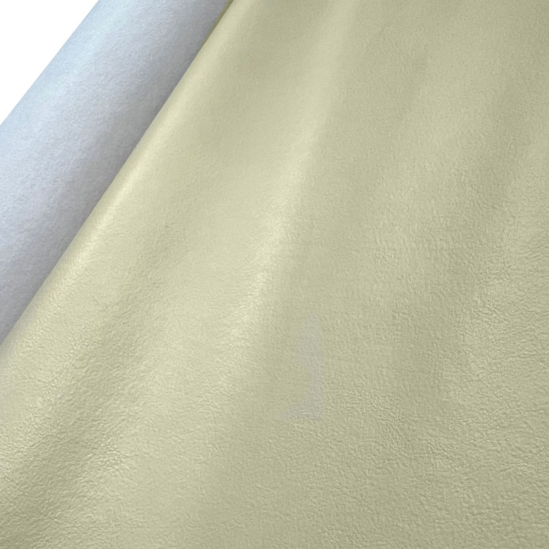 Clearance Leatherette 10 Meter Cream 1