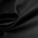 Black Leatherette Fabric Upholstery Fire Retardant