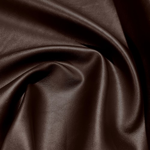 Black Leatherette Fabric Choco 1