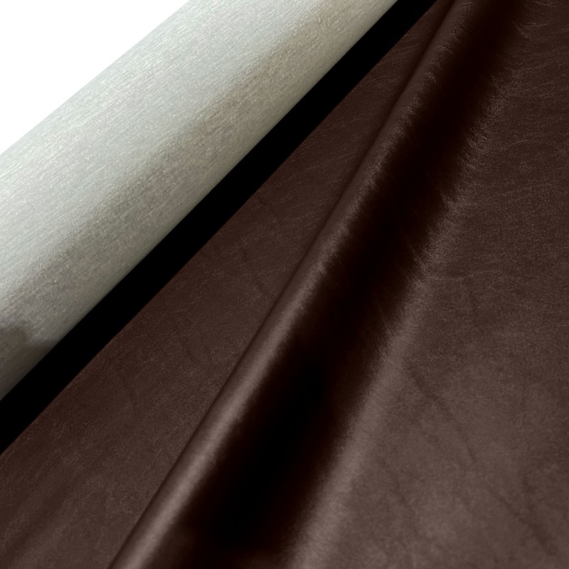 Black Leatherette Fabric Choco 3