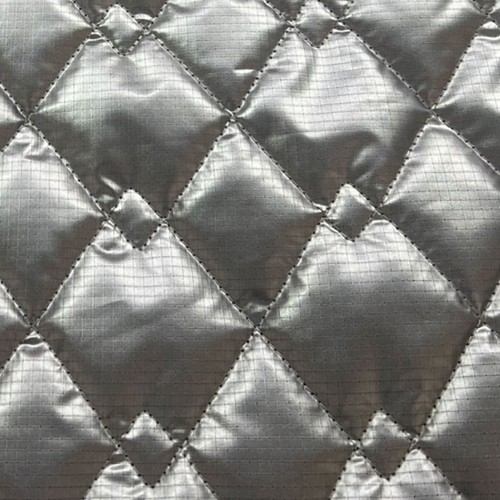 Quilted Reflective Ripstop Fabric