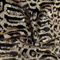 Leopard Sequin Fabric