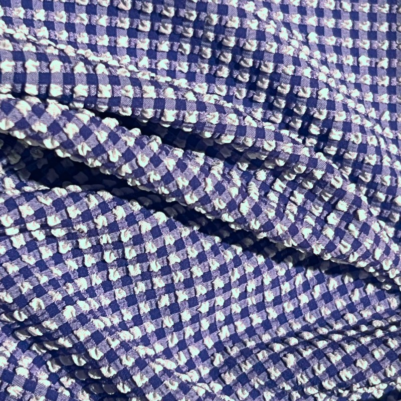 Stretch Gingham Check 1