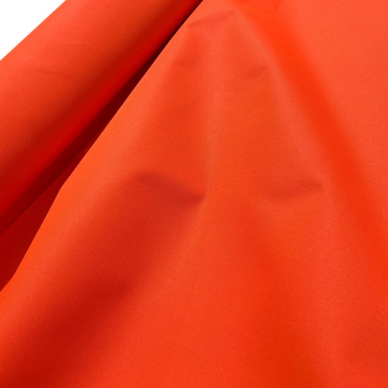 Canvas PVC Heavy Duty Fabric  Flo Orange 3