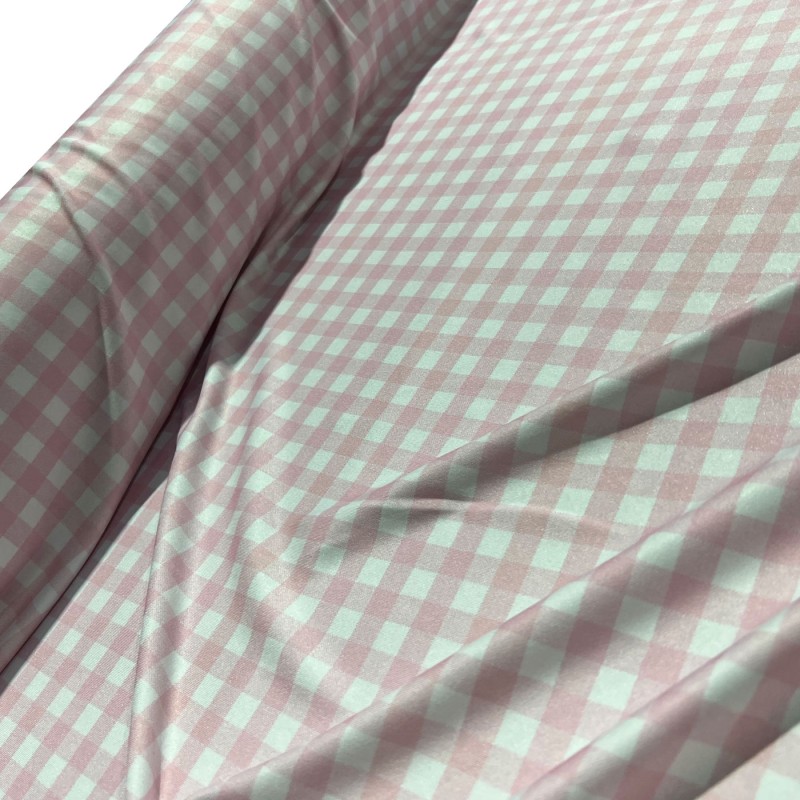 To Clear Gingham Pink Jersey 2