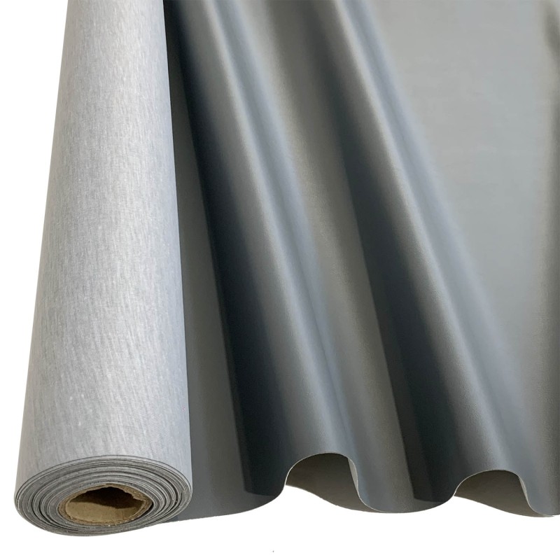 Amigo Leatherette Fire Retardant Grey 1