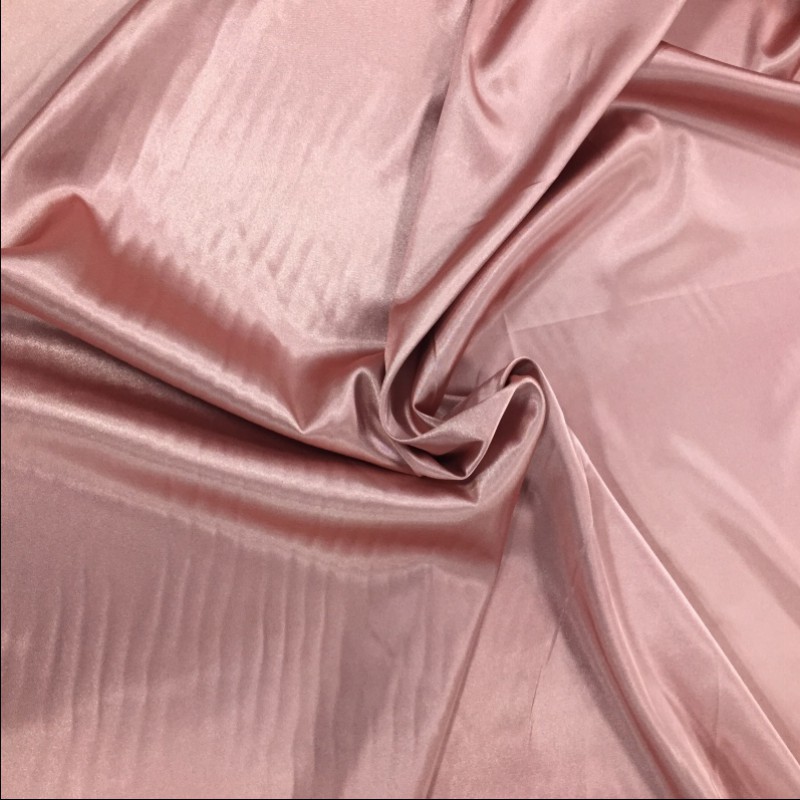 Stretch Satin Fabric Peach