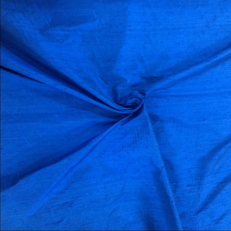 Silk Dupion Fabric Sapphire 20