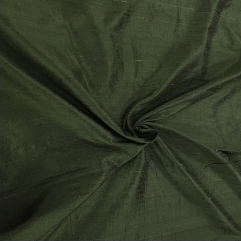 Silk Dupion Fabric Shot Effect Marine 45