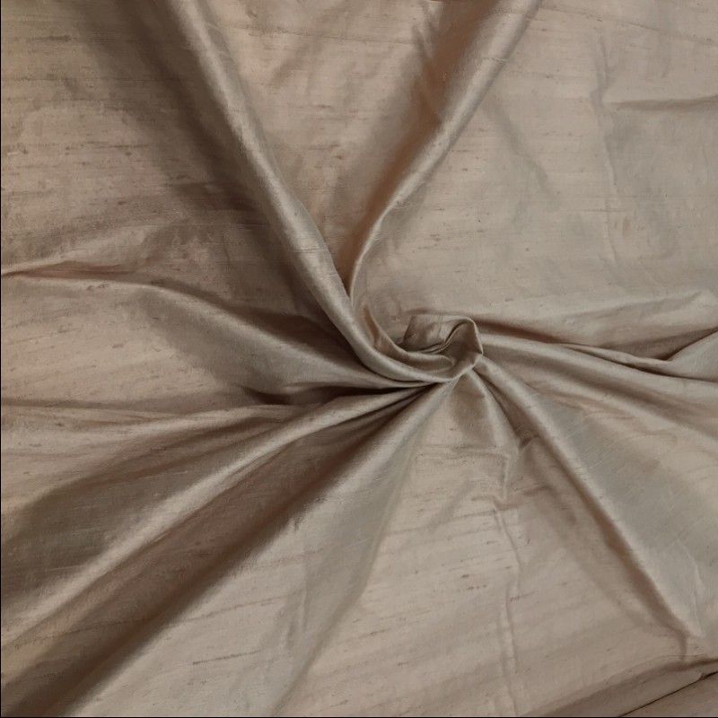 Silk Dupion Fabric Copper 84