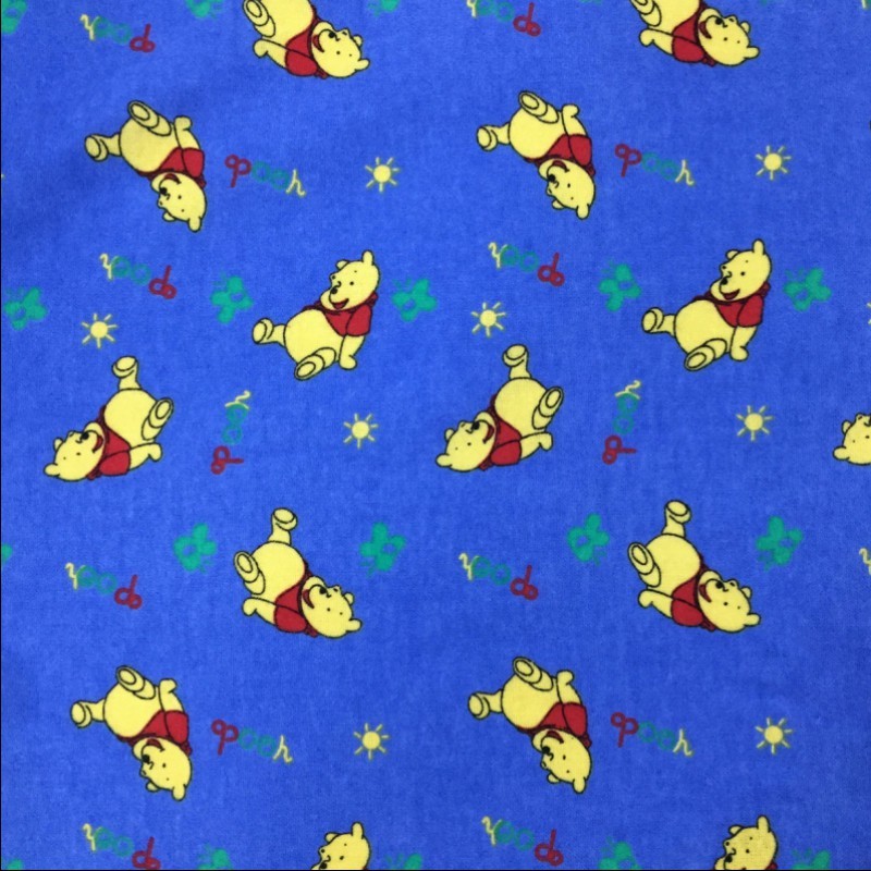 100% Brushed Cotton Fabric Teddy Bears - EU Fabrics