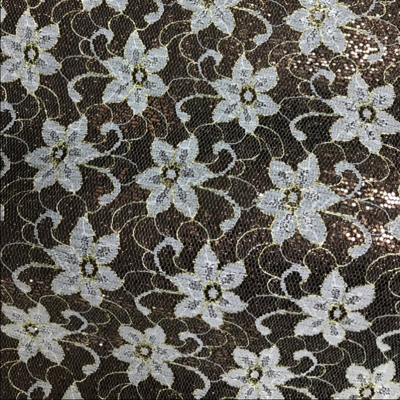 Glitter Fabric Wallcoverings Clearance Floral