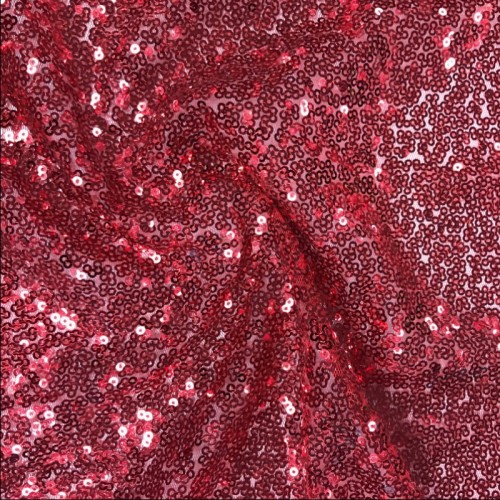 Sequin Fabric All over Sequins on Mesh