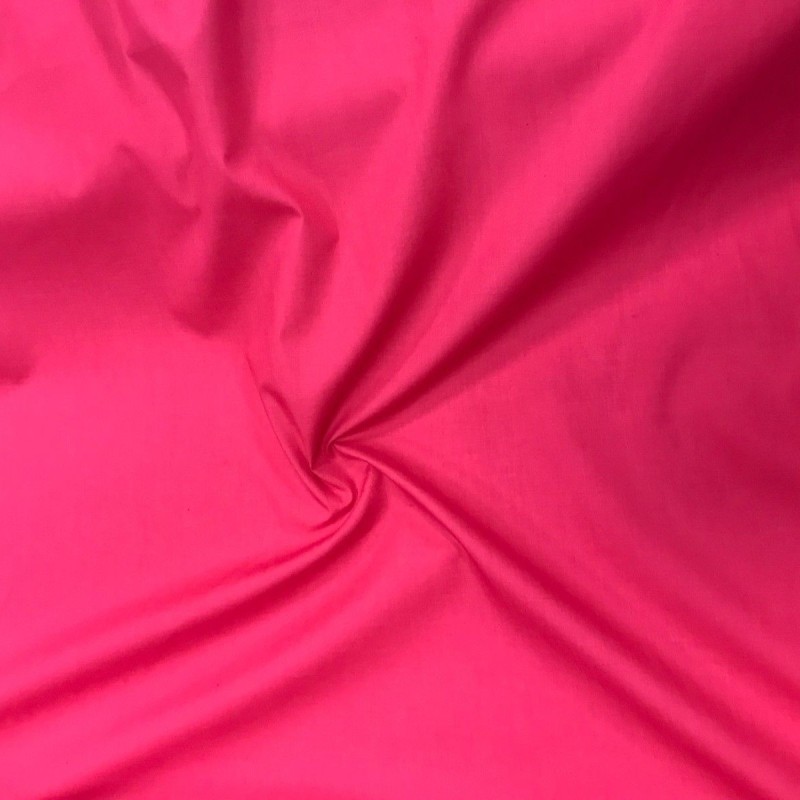 Plain Polycotton Claret