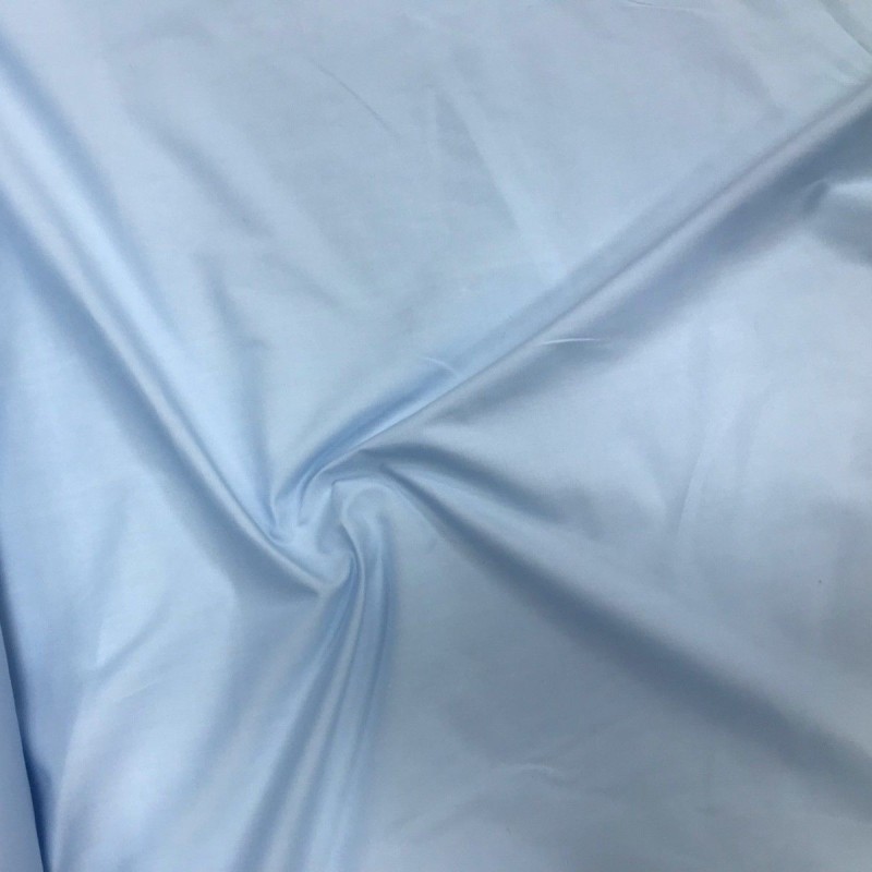 Plain Polycotton Sky Blue