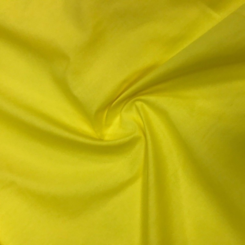 Plain Polycotton Sunflower