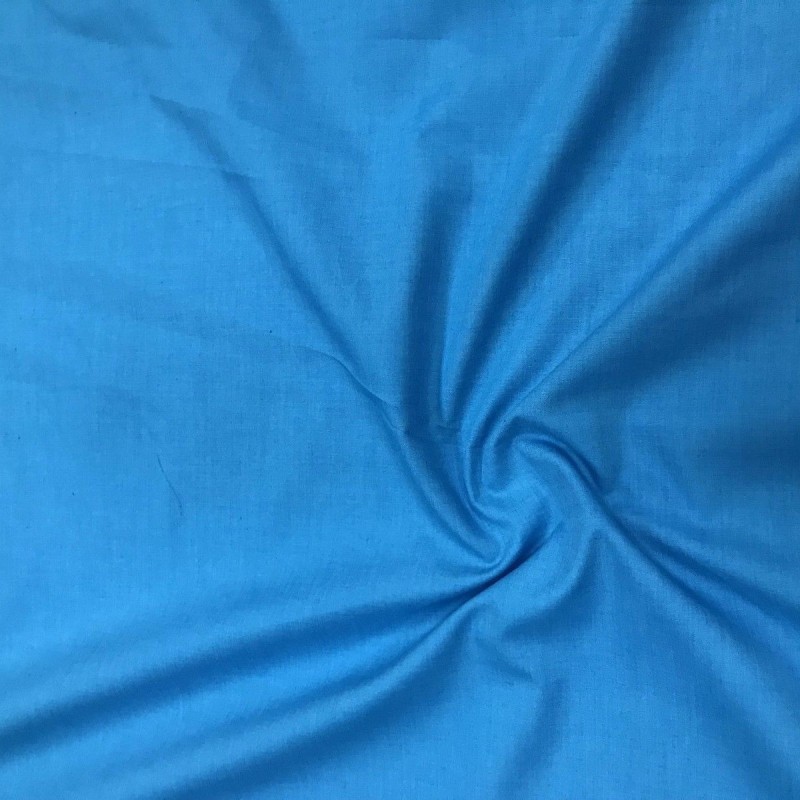 Plain Polycotton Turquoise