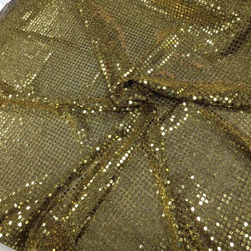 6mm Round Sequins Gold