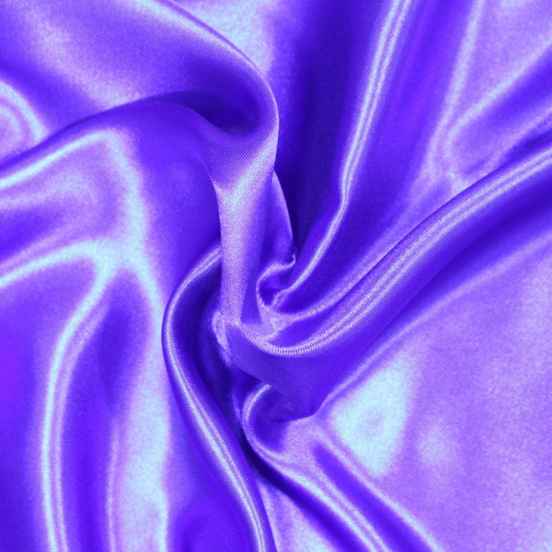 Satin Dress Fabric Royal