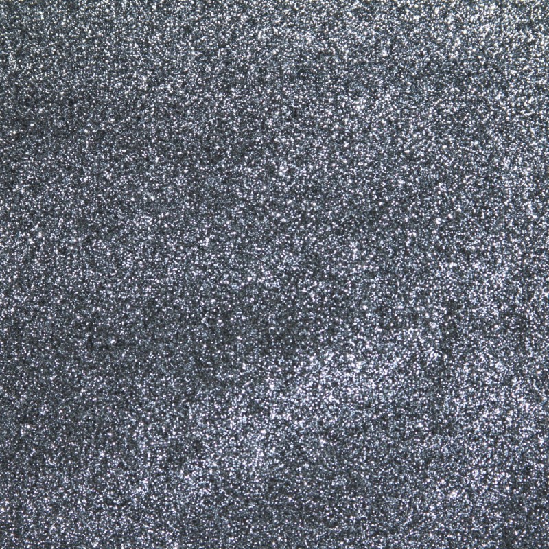 Glitter Fabric Moondust Fine Flakes Dark Silver