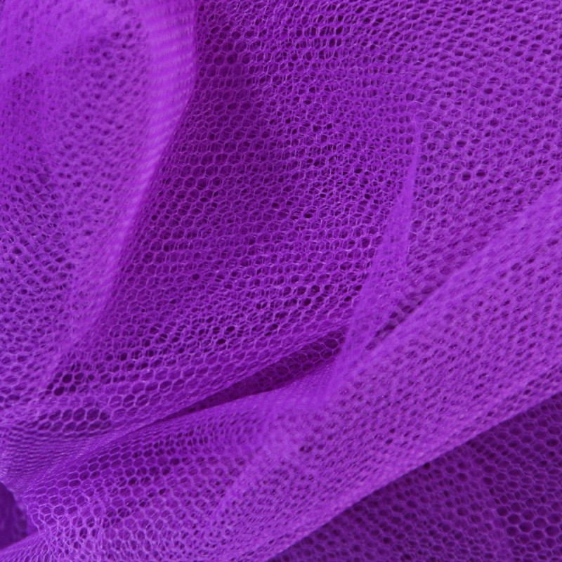 Dress Net Purple 006