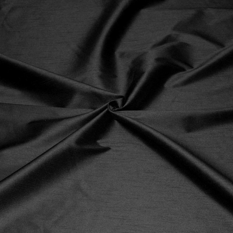 Imitation Silk Fabric Black