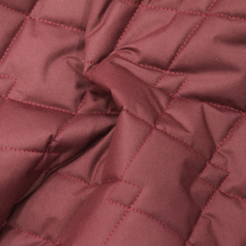 Quilted Fabric Breathable Micro Fibre Wine