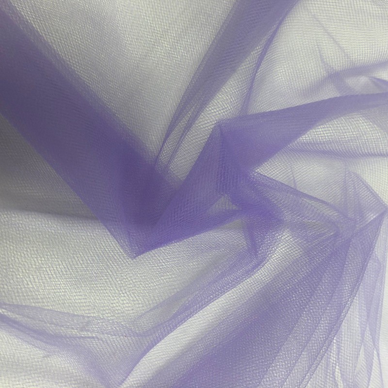 Nylon Tulle Bridal Veiling Lilac