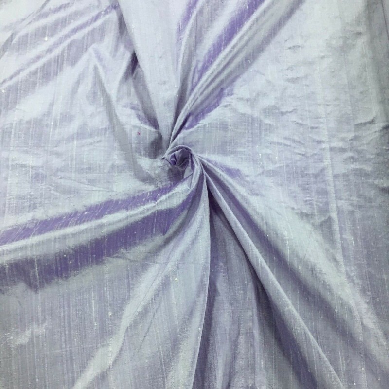 Silk Dupion Fabric Lilac