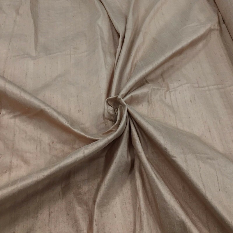 Silk Dupion Fabric Sand