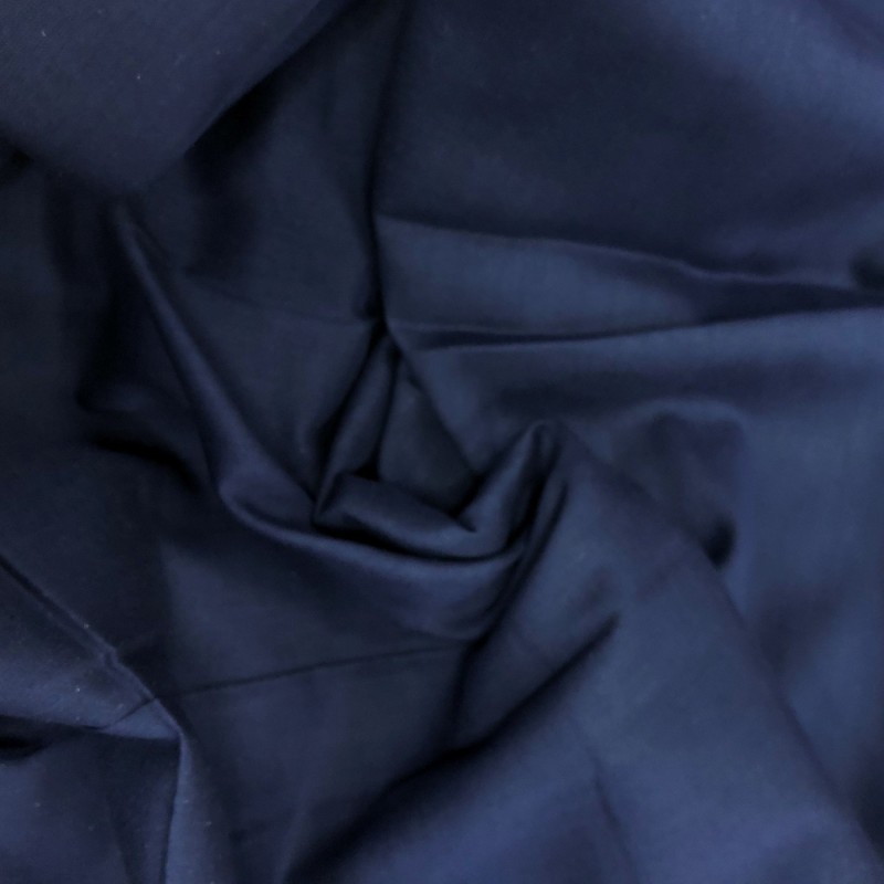 100% Cotton Voile Fabric Navy 173