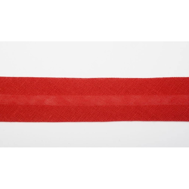 Cotton Bias Binding Tape 19 mm wide Tomato