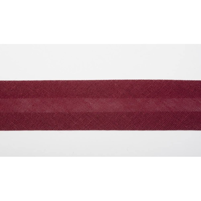 Cotton Bias Binding Tape 19 mm wide Dark Red