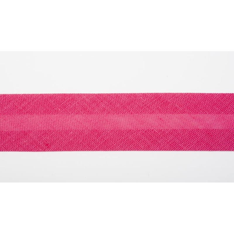 Cotton Bias Binding Tape 19 mm wide Respberry