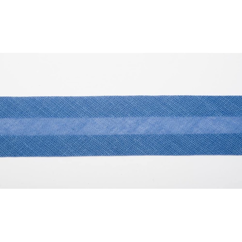 Cotton Bias Binding Tape 19 mm wide Blue