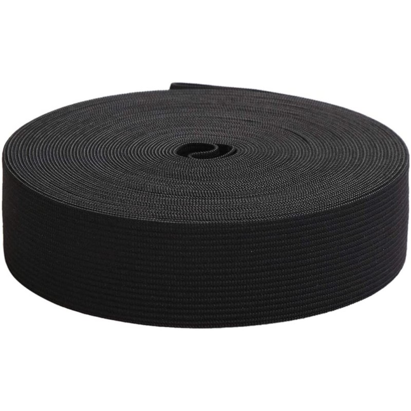 Woven Elastic 25mm Black