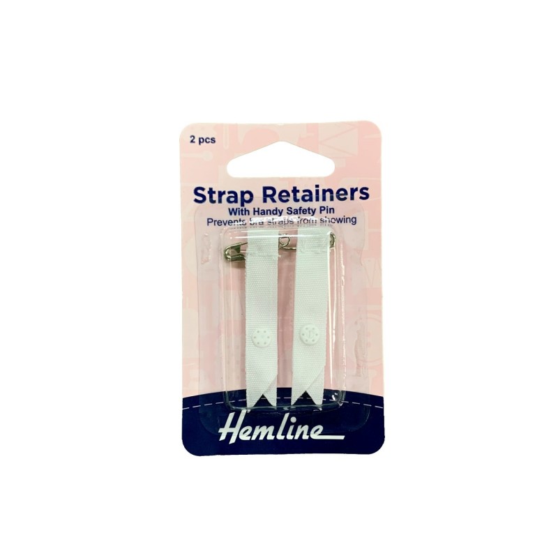 Strap Retainers White