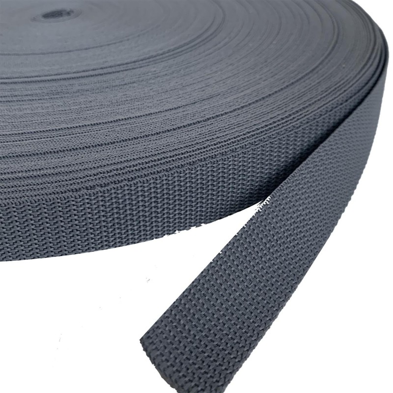 Polypropylene Webbing Straps Grey