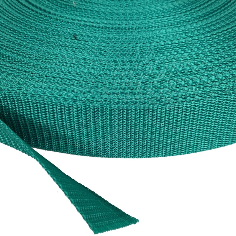 Polypropylene Webbing Straps Green