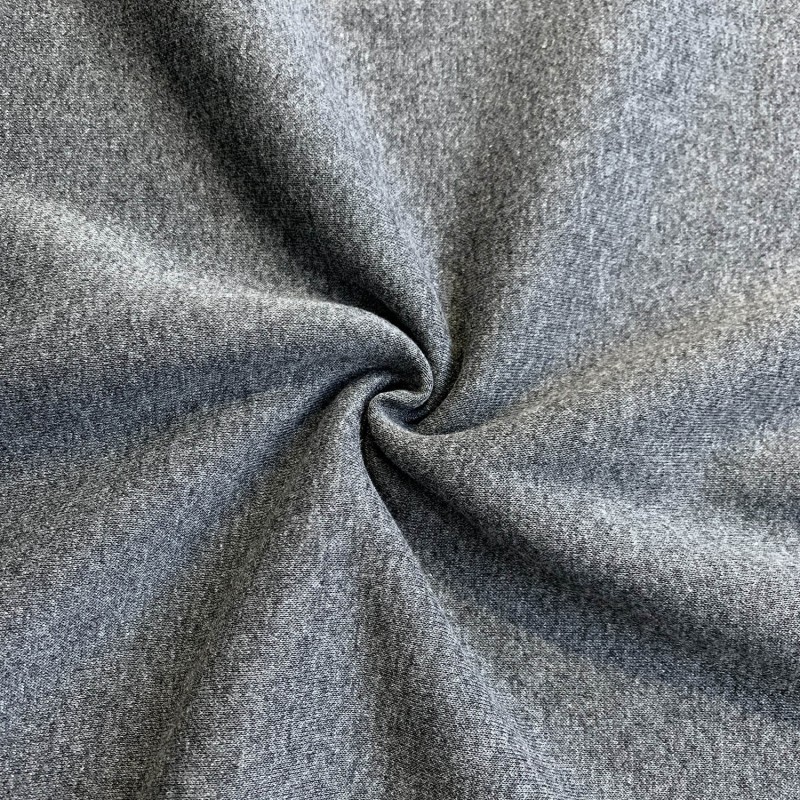 Hoodie Fleece Fabric Dark Grey