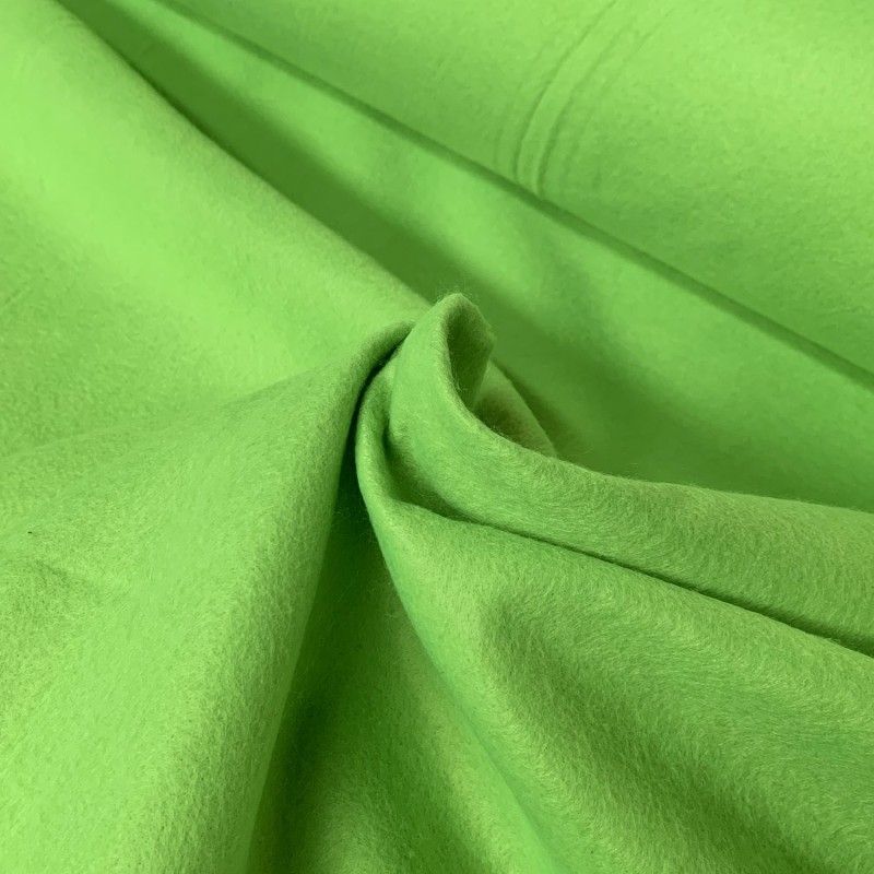 2mm Fire Retardant Acrylic Felt Lime