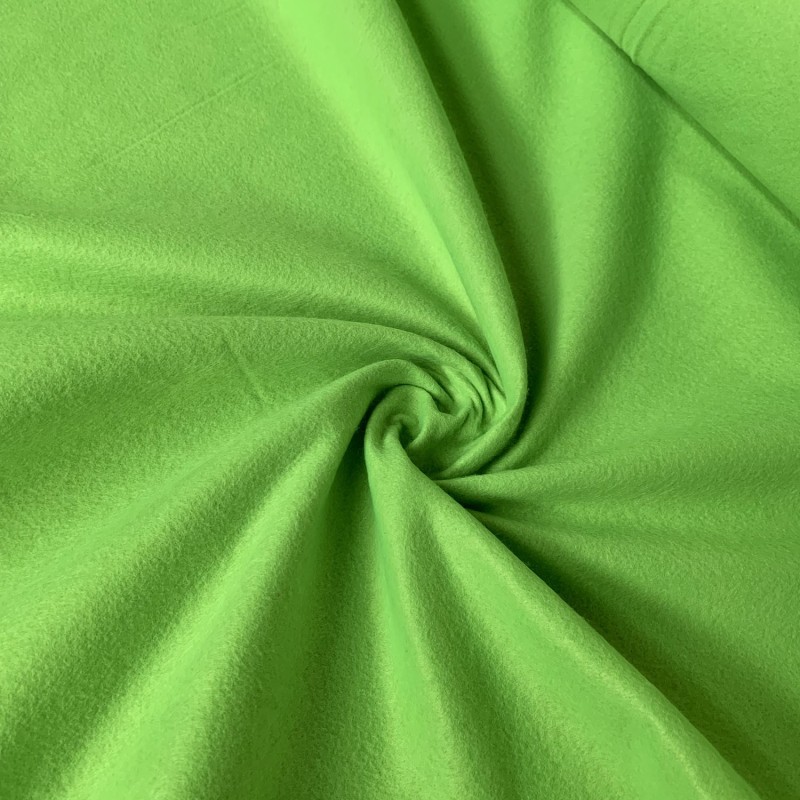 Wide Width Acrylic Felt Fabric Lime