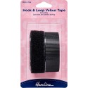 Heavy Duty Hook & Loop Velour Tape 25mm 1mtr