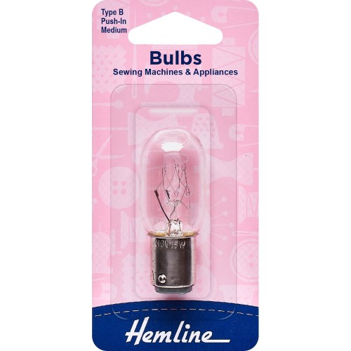 Bulbs Sewing Machine & Appliances SBC – Bayonet Push-In Medium