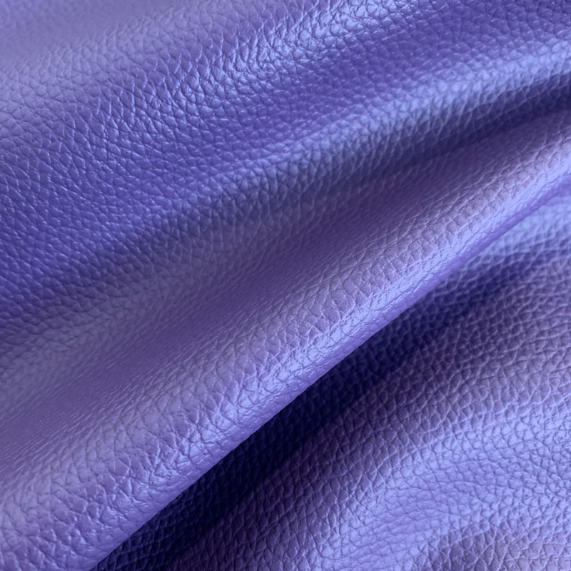 London Leatherette Fabric Textured Purple