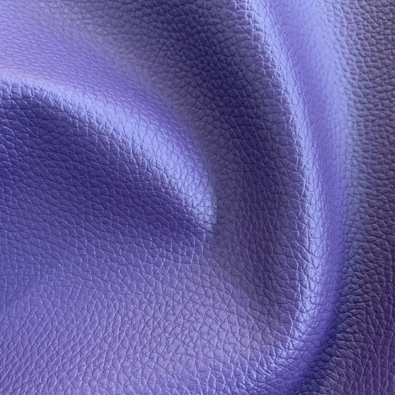 London Leatherette Fabric Textured Purple